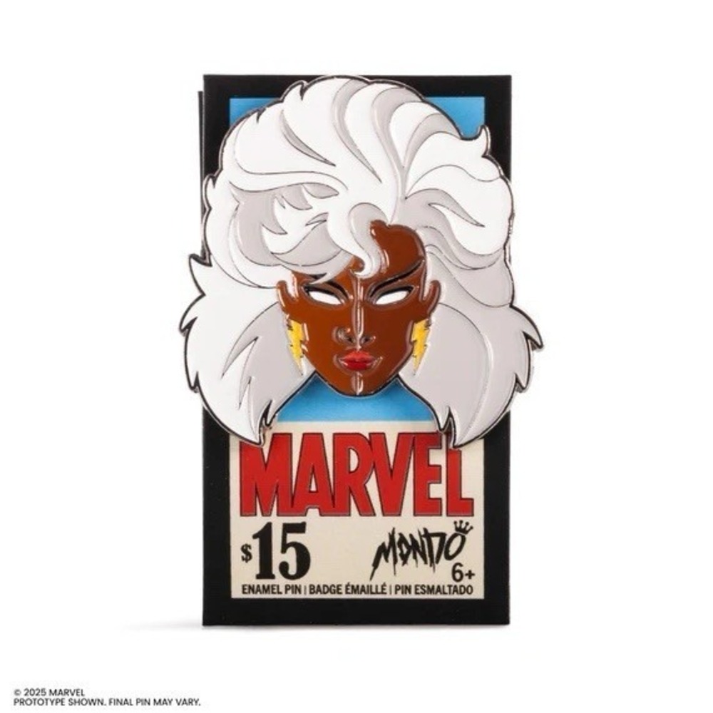 Mondo Marvel Storm‎ Enamel Pin Tom Whalen X-Men